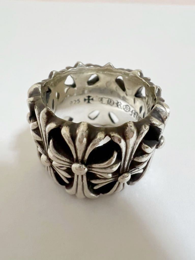 CHROME HEARTS クロムハーツ CEMETERY セメタリークロスリング 19号  