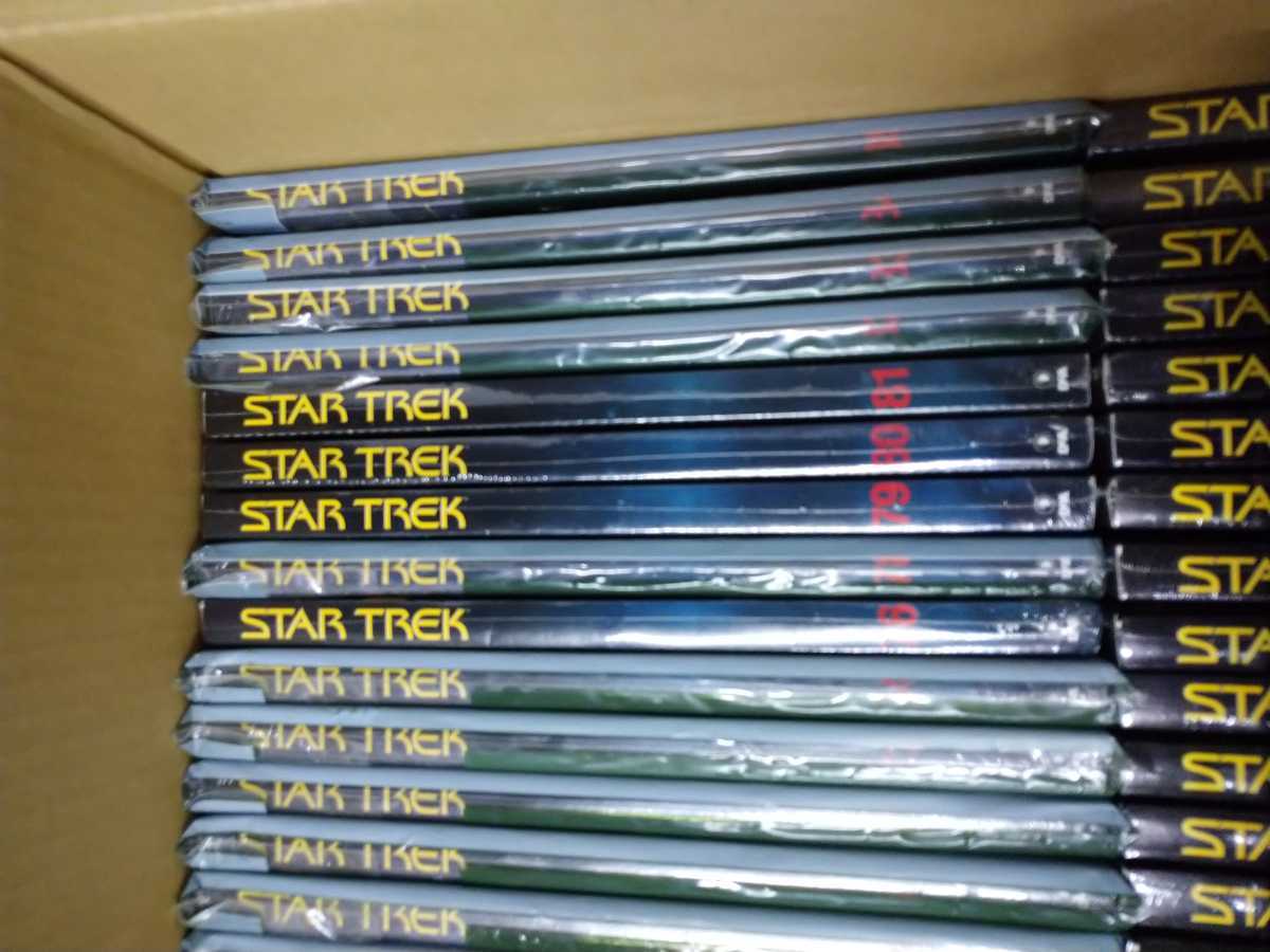 ☆不揃い☆全て未開封☆デアゴスティーニ STARTREK スタートレック DVD