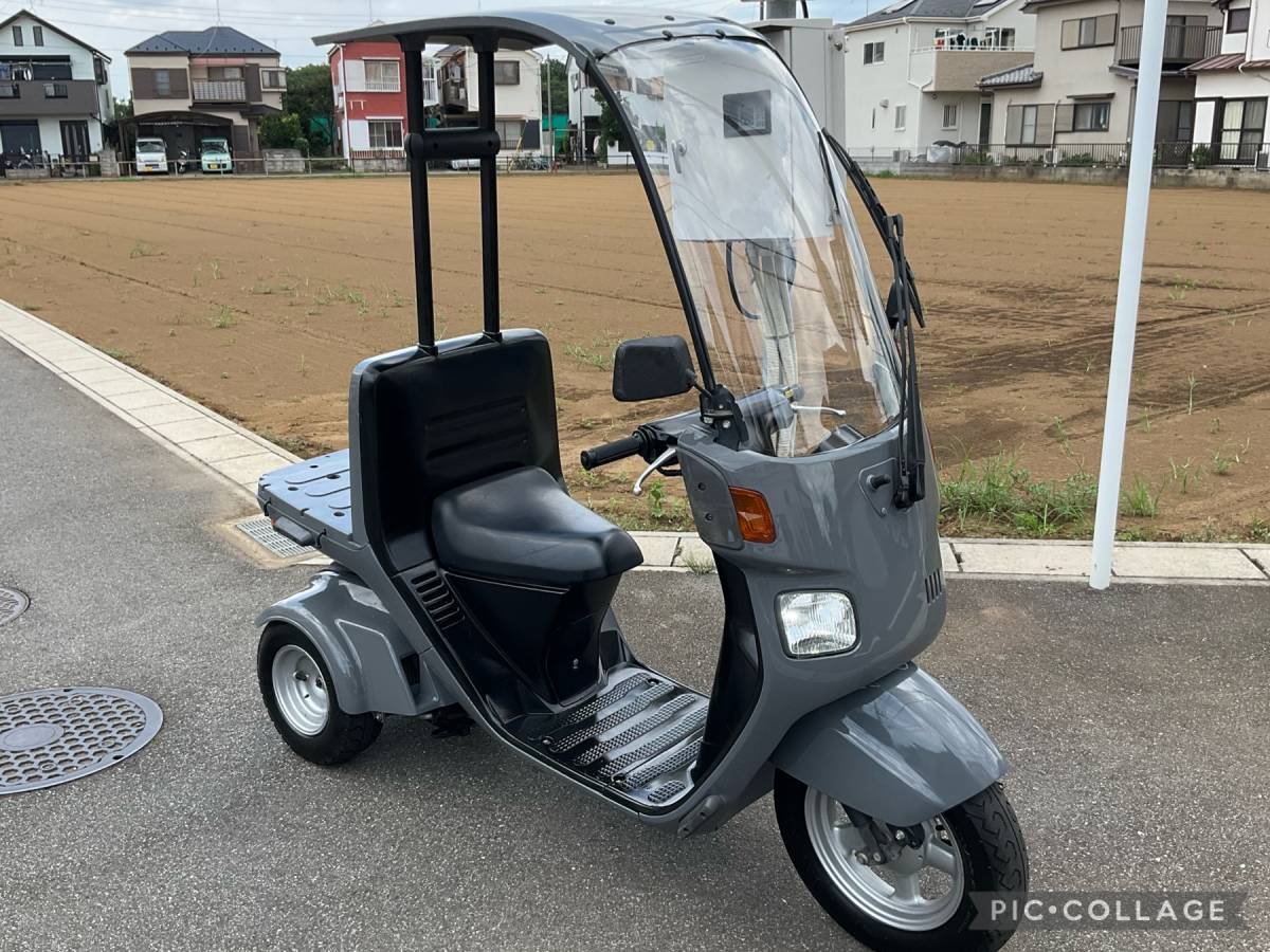 SALE，格安 ホンダ ジャイロ キャノピー TA03-111番台 グレー塗装 4ストタイプ ミニカー仕様 エンジン好調 消耗品交換 即日配達可 引取 合流 発送対応(50cc以下)｜売買されたオークション情報、yahooの商品 50cc以下