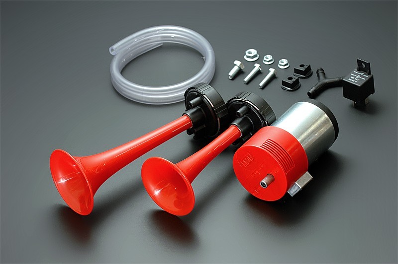 100%新品，正規品 FIAMM フィアム 強力 2連エアホーン フェラーリ純正 M4/O-SPORTS(社外品)｜売買されたオークション情報、yahooの商品情報をアーカイブ公開 - オークファン 社外品