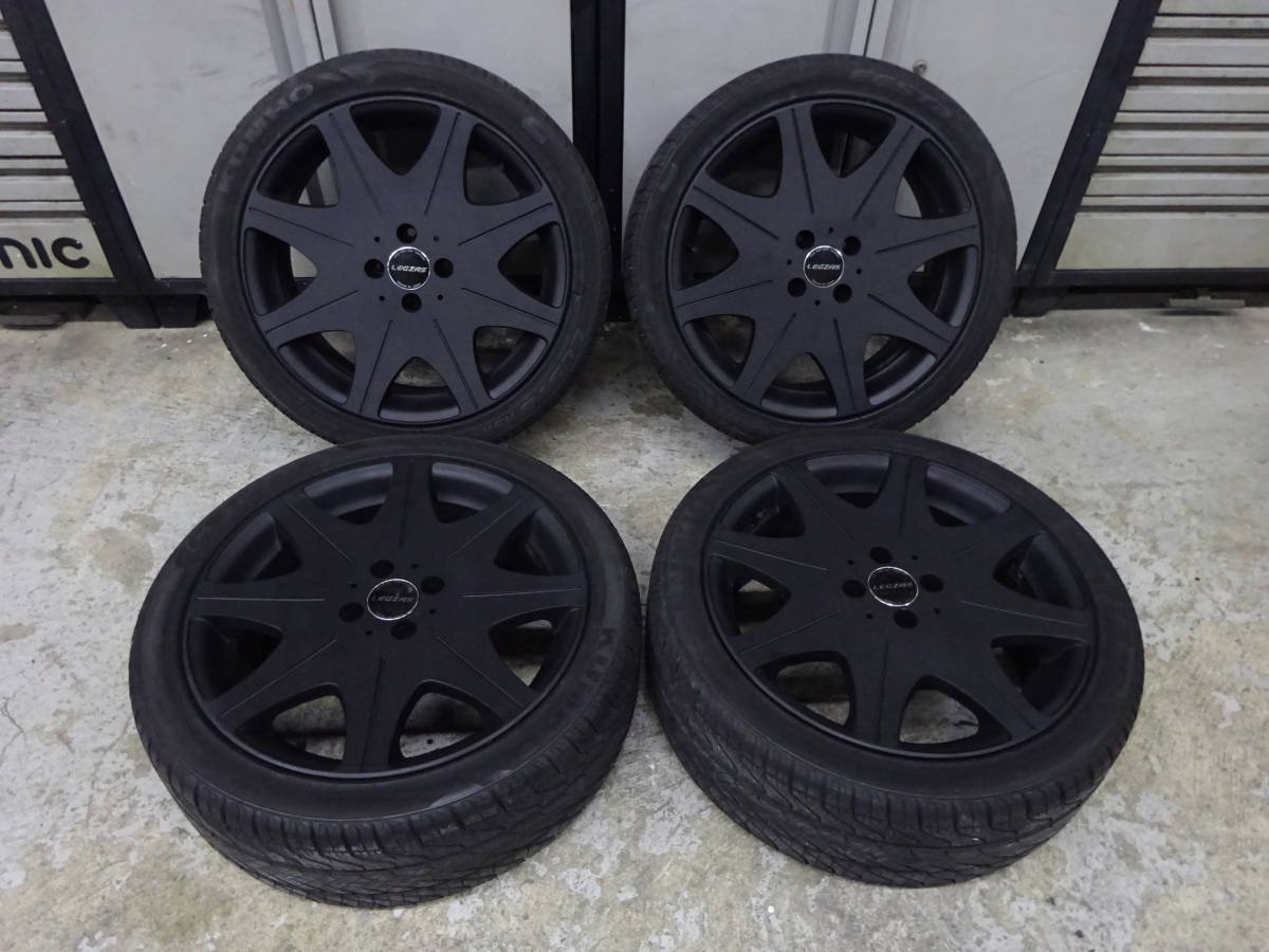 LEGZAS 17インチアルミホイール＋215/40R17 ラジアルタイヤ 4本セット 