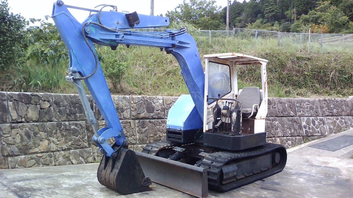 5トンクラスユンボ　ハニックス　土場置き　建設機械　農業機械　配達可能_1