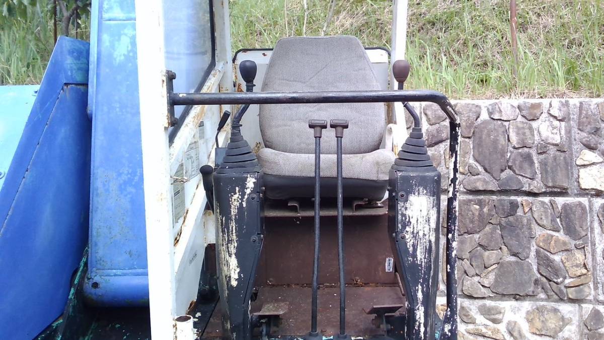 5トンクラスユンボ　ハニックス　土場置き　建設機械　農業機械　配達可能_4