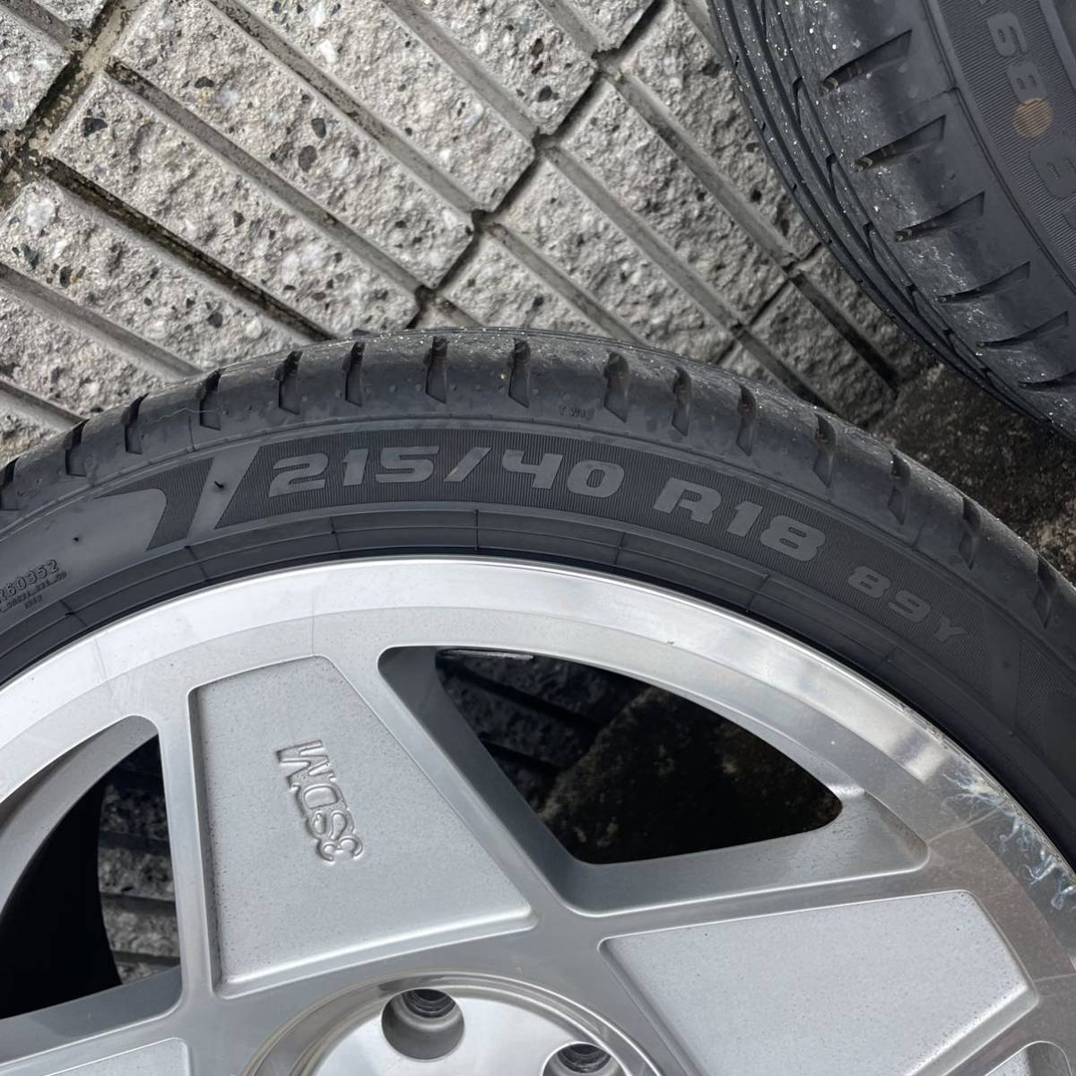 6本セット3SDM 0.05 18インチ 8.5J+42 9.5J+40 PCD112 5H タイヤ付 