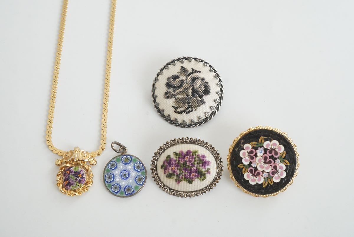 割引オファー ベネチアンガラスのカラフルヴィンテージブローチ 大ぶり装飾具 Vanwertfamilyphysicians Com