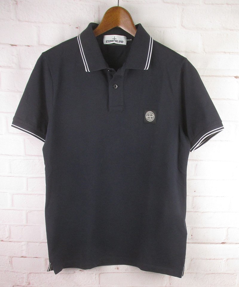 数量限定，定番 H3635 STONE ISLAND ストーンアイランド ポロシャツ SLIM FIT M(Mサイズ)｜売買されたオークション情報、yahooの商品情報をアーカイブ公開 - オークファン Mサイズ
