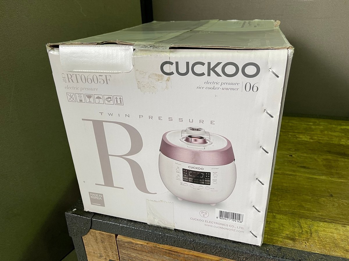 CUCKOO 玄米発芽炊飯器 ツインプレッシャー CUCKOO（クック） CRP-RT0605F [6合 /マイコン] 未使用品