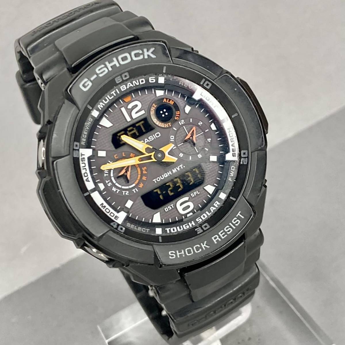 美品 G-SHOCK GW-3500BD-1AJF スカイコックピット タフソーラー 電波 