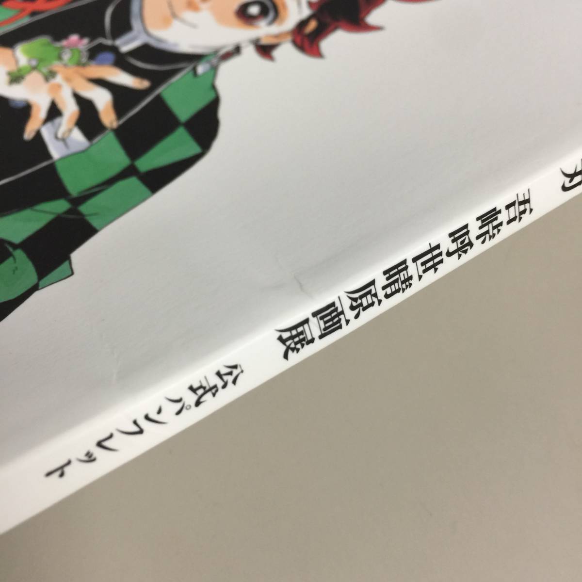 ○鬼滅の刃 吾峠呼世晴 原画展 公式パンフレット 第一刷 【22/0725/01
