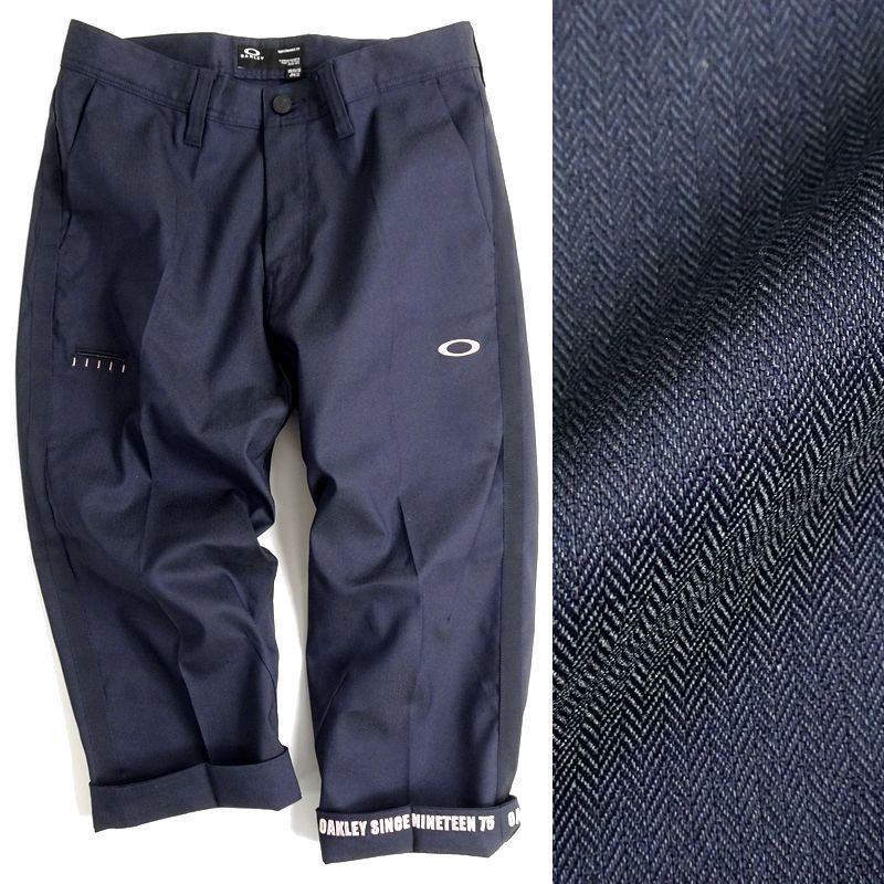 新作入荷，新作入荷，HOT OAKLEY オークリー 定価1.1万 吸汗速乾UPF50+ T/Cヘリンボン ストレッチ クロップドパンツ スラックス FOA402499 67Z 30 028 bus7757a(74cm～)｜売買されたオークション情報、yahooの商品情報をアーカイブ公 パンツ、スラックス