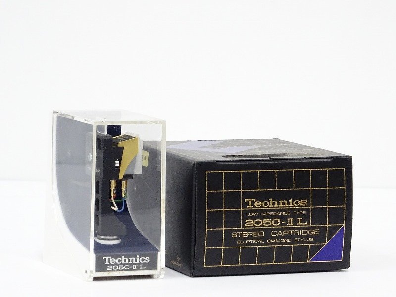 ▲▽Technics 205C-ⅡX/EPC-205C-ⅡL MM型カートリッジ テクニクス 元箱付△▼012416063m△▼