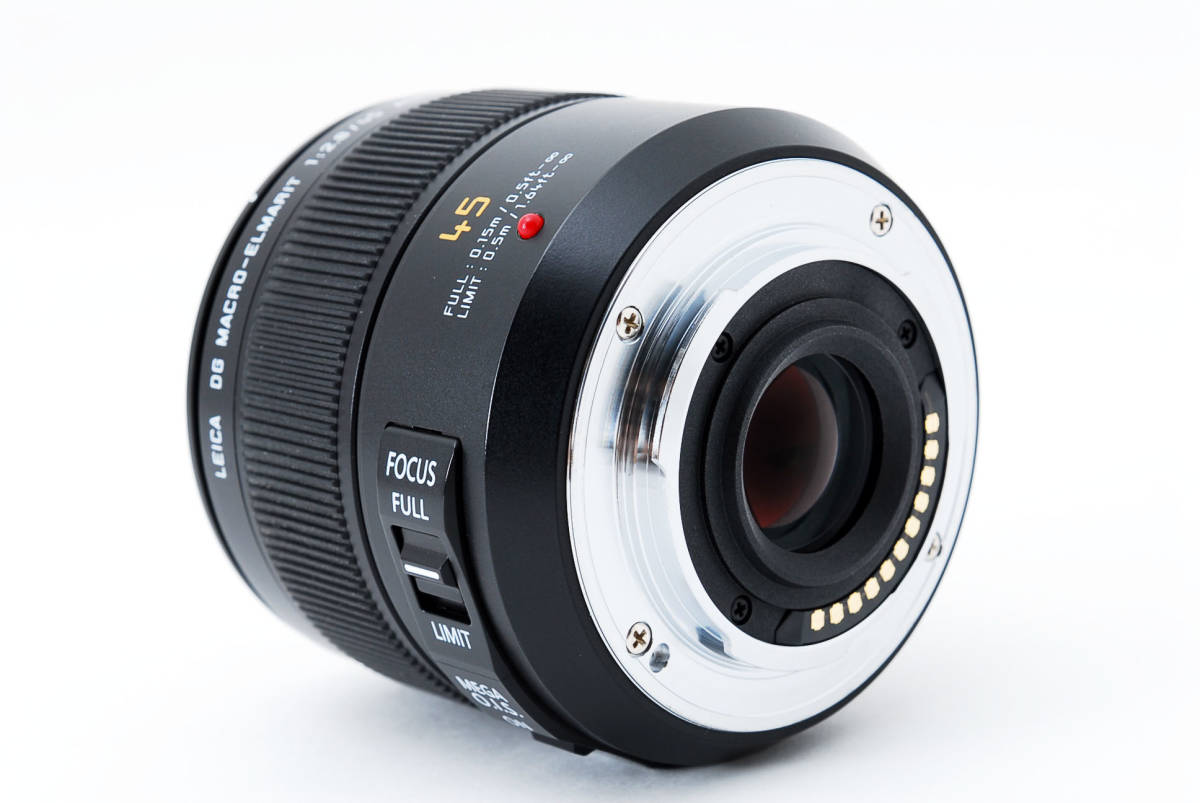 ☆極上☆ パナソニック PANASONIC LEICA DG MACRO-ELMARIT 45mm F2.8 