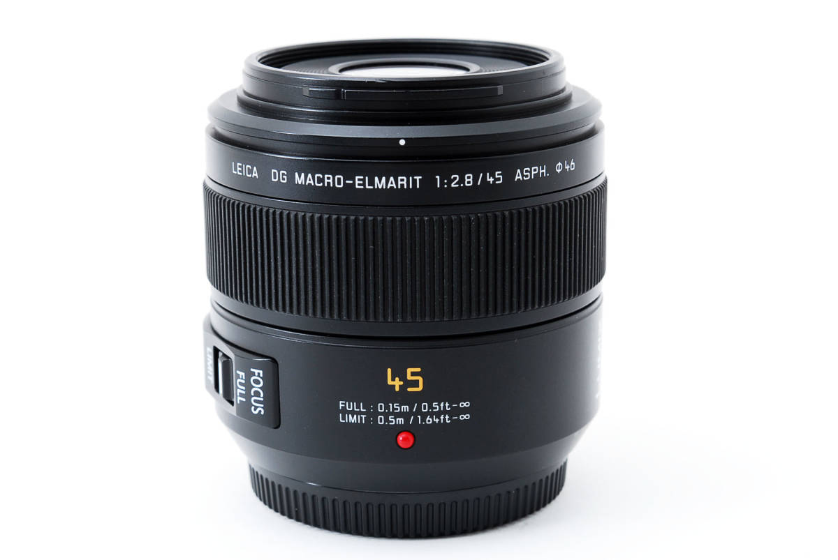 ☆極上☆ パナソニック PANASONIC LEICA DG MACRO-ELMARIT 45mm F2.8 