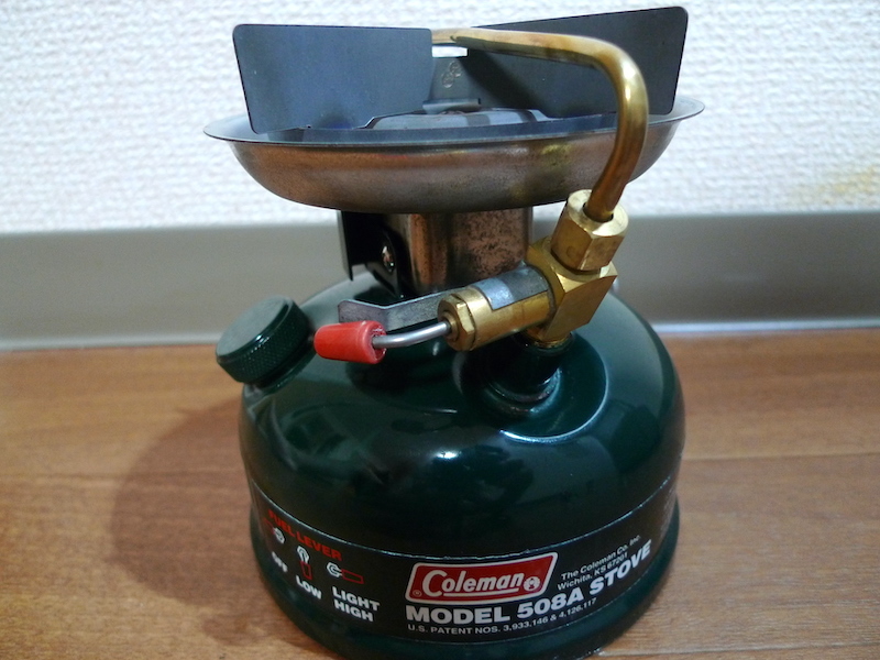 Coleman コールマン シングルバーナー 508A 91年1月 着火テスト済み