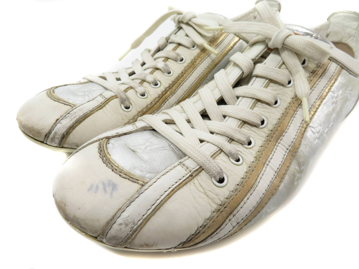 5540 LOUIS VUITTON ルイヴィトン モノグラム レースアップ スニーカー  