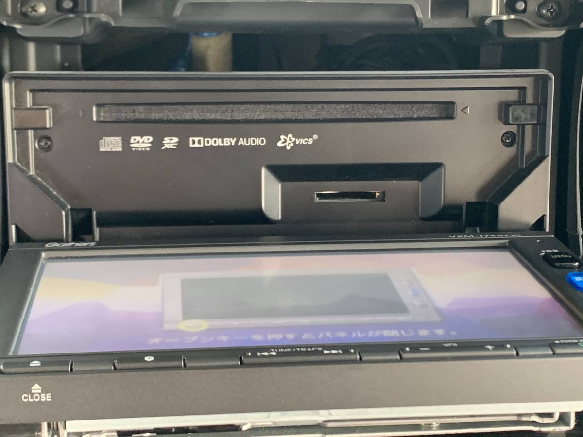 ホンダギャザーズナビ.VXM-174VFXi.フルセグTV.DVD.Bluetooth.USB通信