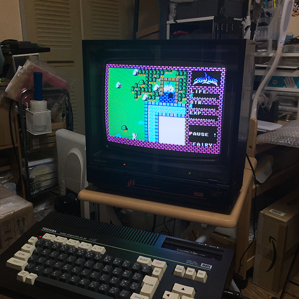 National RGBディスプレイ TH-14G1 ブラウン管モニター RGB21入力