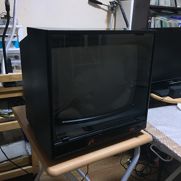 National RGBディスプレイ TH-14G1 ブラウン管モニター RGB21入力