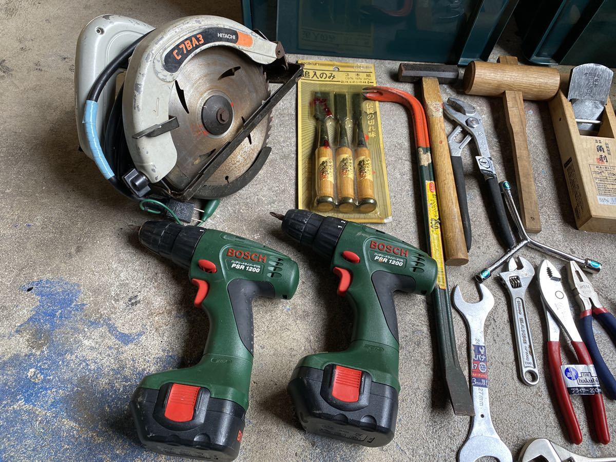 ♪♪工具 大工道具 ハンドツール 工具箱 画像の物全部 まとめて ♪