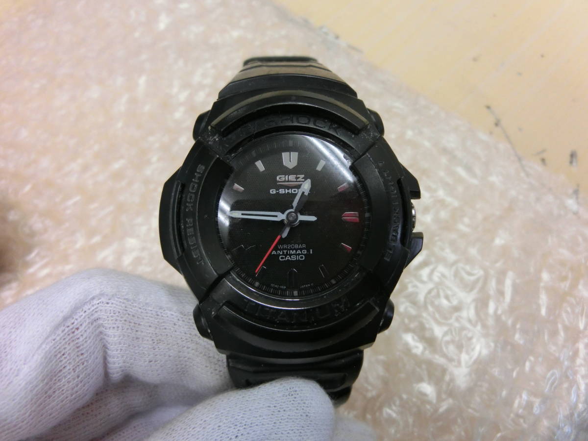 ☆動作未確認 CASIO G-SHOCK ジーショック GIEZ GS-500 1789 黒 