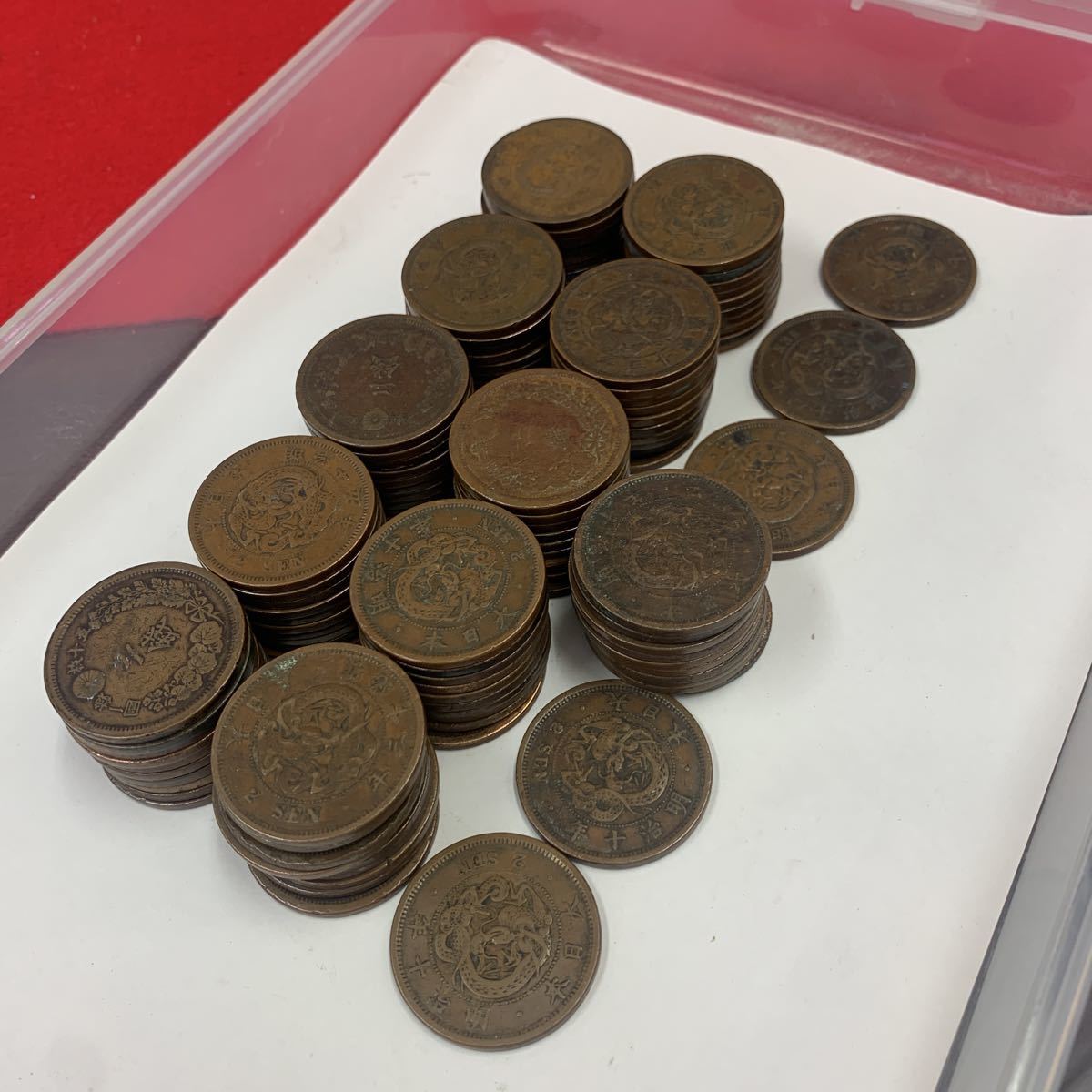 古銭 竜2銭銅貨 115枚 古銭 竜二銭銅貨の種類・価値は？明治