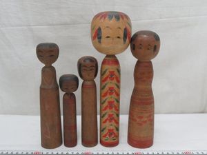 希少・特大】 こけし 梅の香り 加藤龍雄作 27cm 1986年 伝統 こけしの