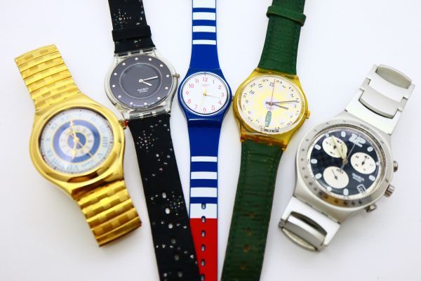 まとめ 6本 ジャンクSwatch スウォッチ クォーツ腕時計 6本 まとめ