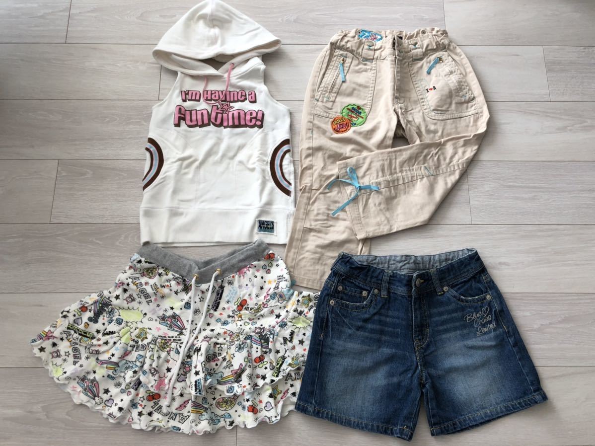 福袋 4点セット♪ エンジェルブルー ブルークロス ☆150 M デニム  