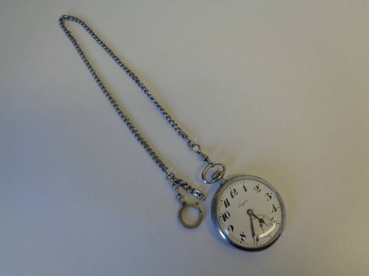 LONGINES ロンジン Grands Prix 9 懐中時計 手巻き 未動作品 中古品 