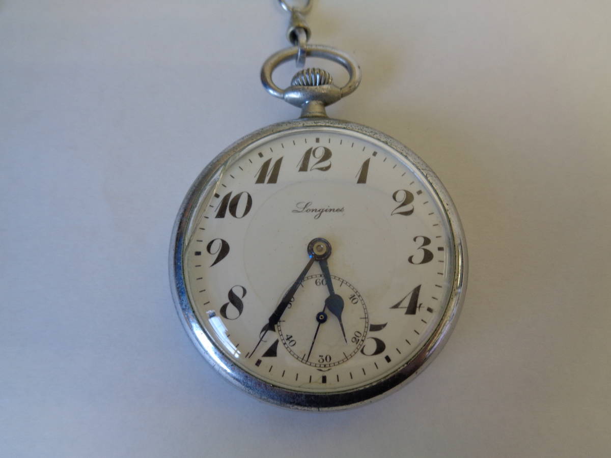LONGINES ロンジン Grands Prix 9 懐中時計 手巻き 未動作品 中古品 