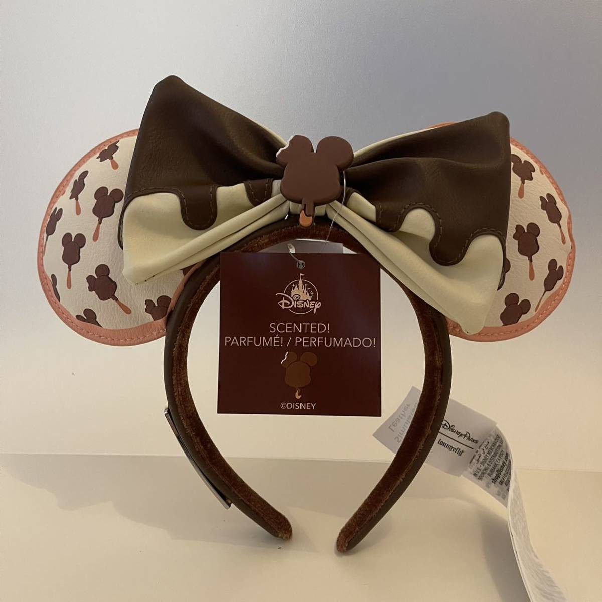 チョコの香り付き】ラウンジフライ Loungefly ミニーマウス 