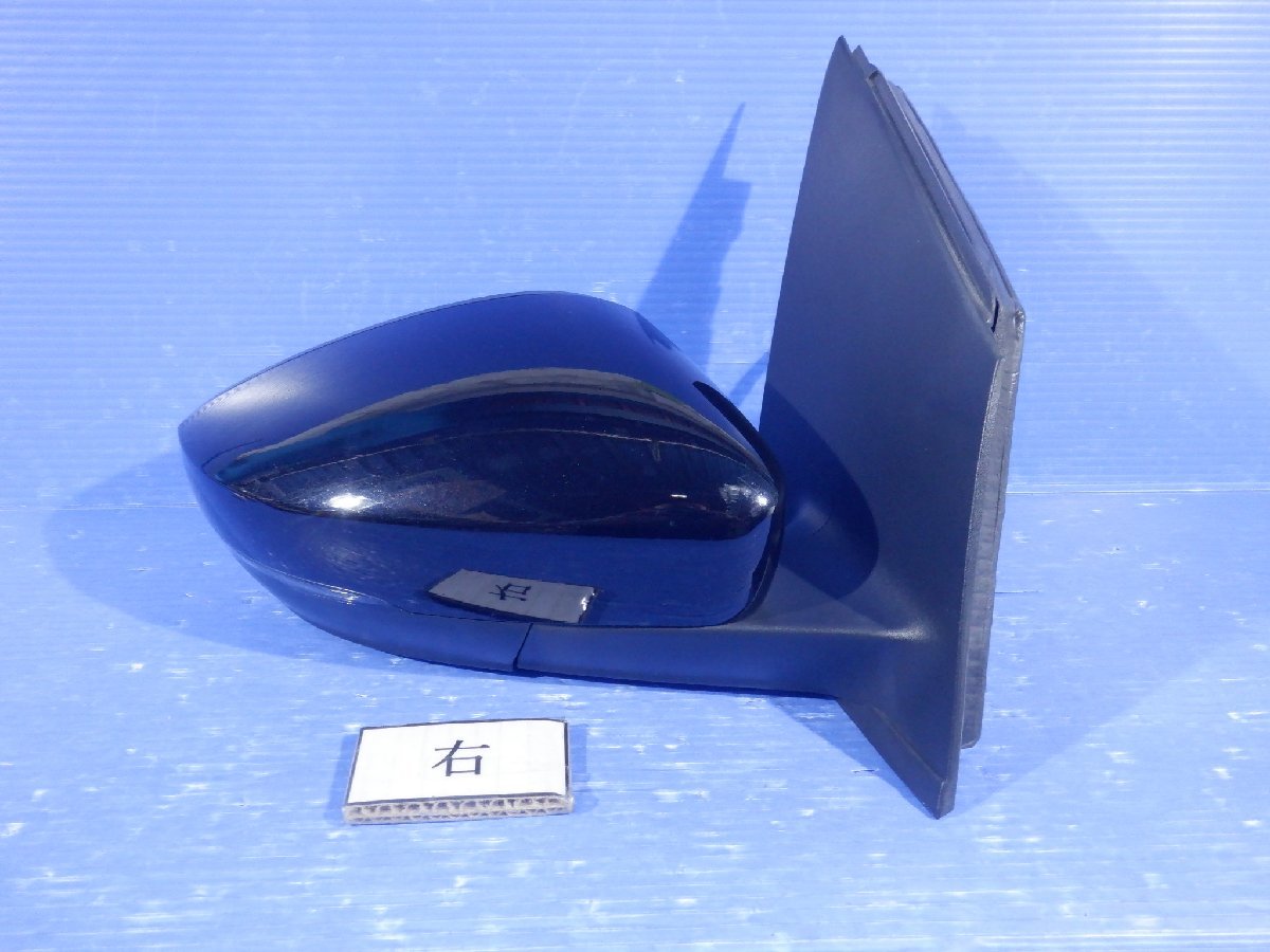 セール，100%新品 VW 6R ポロ 右 ドアミラー ブラック LC9X 電格 ウインカー ヒーター付き 8P 運転席側 サイドミラー H26年 6RCBZ 右ハンドル(ドアミラー)｜売買されたオークション情報、yahooの商品情報をアーカイブ フォルクスワーゲン用