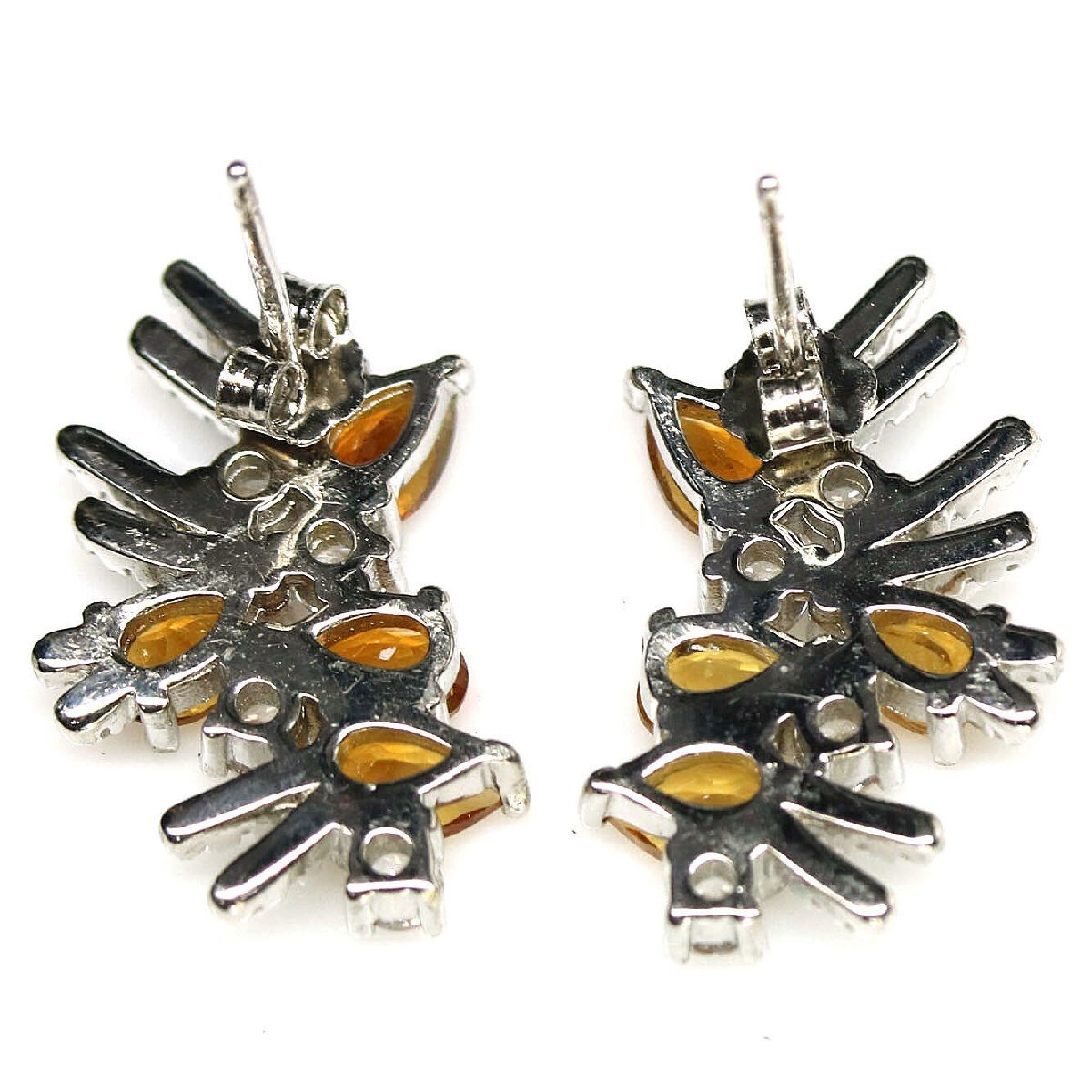 1円新品】イケゾエガレ｜1.50ct 天然ゴールデンシトリン ダイヤモンド 