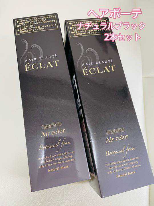 ヘアボーテエクラボタニカルエアカラーフォーム150g2本【ナチュラル