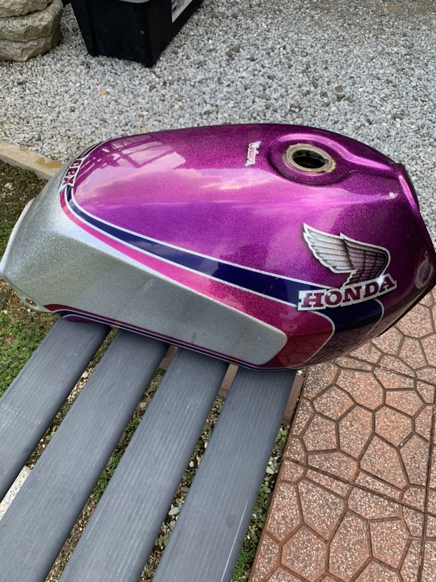 タンク CBX400F cbx400f カスタムパーツ ジャンク品 タンクの通販