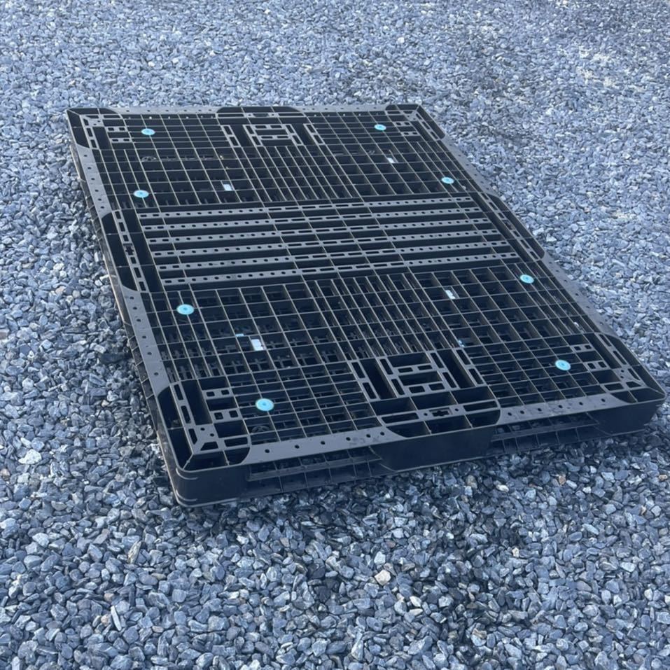 【中古】【格安】樹脂パレット 1400×1100×100 50枚セット プラスチックパレット 物流 樹脂パレ プラパレ DIY 出荷運搬に最適 6