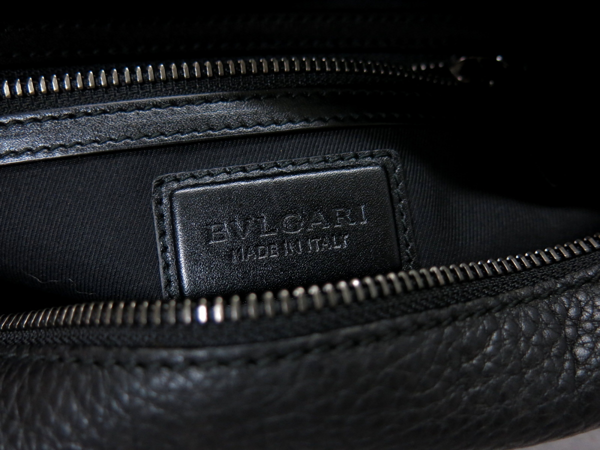 ○超美品○BVLGARI ブルガリ○メンズ○オクト○カーフ レザー 本革 