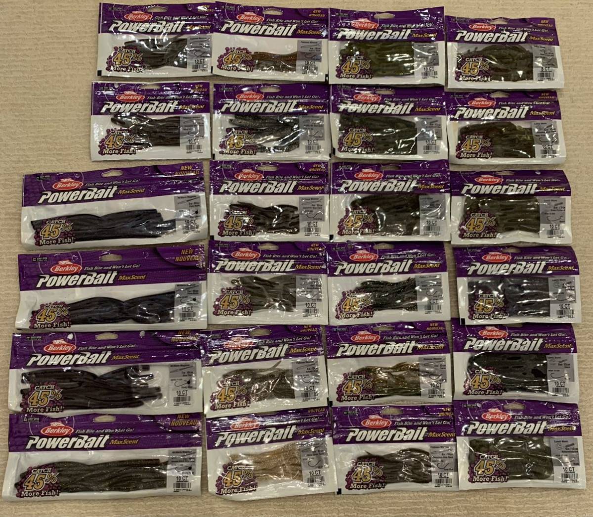 ワーム大量セット【60袋以上】バークレイ ガルプ マックスセント
