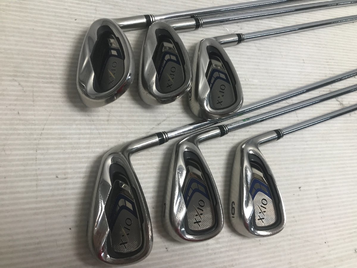 ☆13-4243】□中古□XXIO 9 ゼクシオ9 アイアン6本セット 6-9