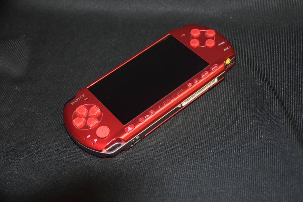 ☆ PSP「プレイステーション・ポータブル」 ラディアント・レッド (PSP 