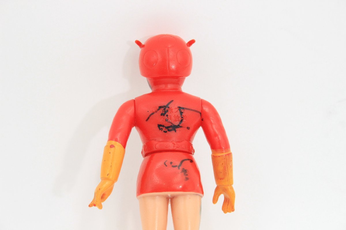 当時物】 ポピー ◇ 電波人間タックル ソフビ 仮面ライダー