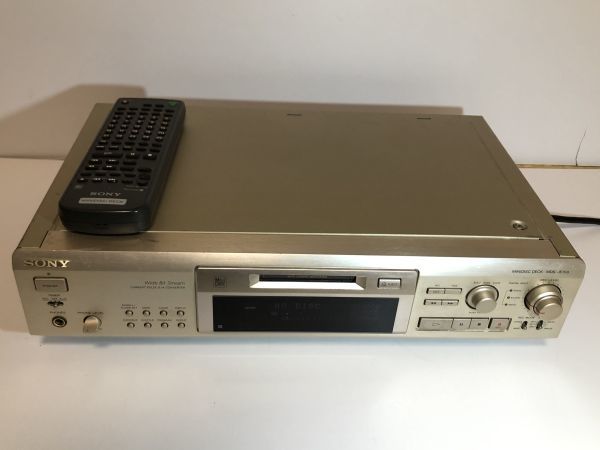 Sony MDS-JE700 説明書付き！ 名機】SONY MDS-JE700 MDレコーダー 再生