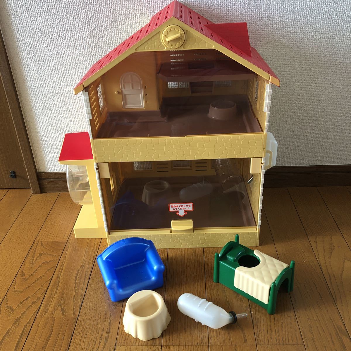  わんぱくハイツ 廃盤 レア ハムスターゲージ(かご、ケージ)｜売買されたオークション情報、yahooの商品情報をアーカイブ公開 - オークファン かご、ケージ