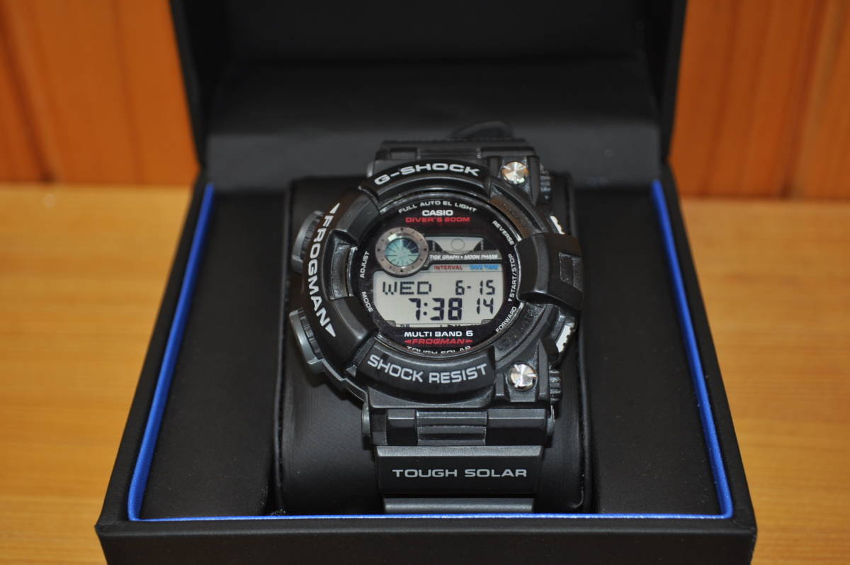 【高品質，2025】 CASIO G-SHOCK FROGMAN フロッグマン タフソーラー GWF-1000-1JF(FROGMAN)｜売買されたオークション情報、yahooの商品情報をアーカイブ公開 - オークファン G-SHOCK