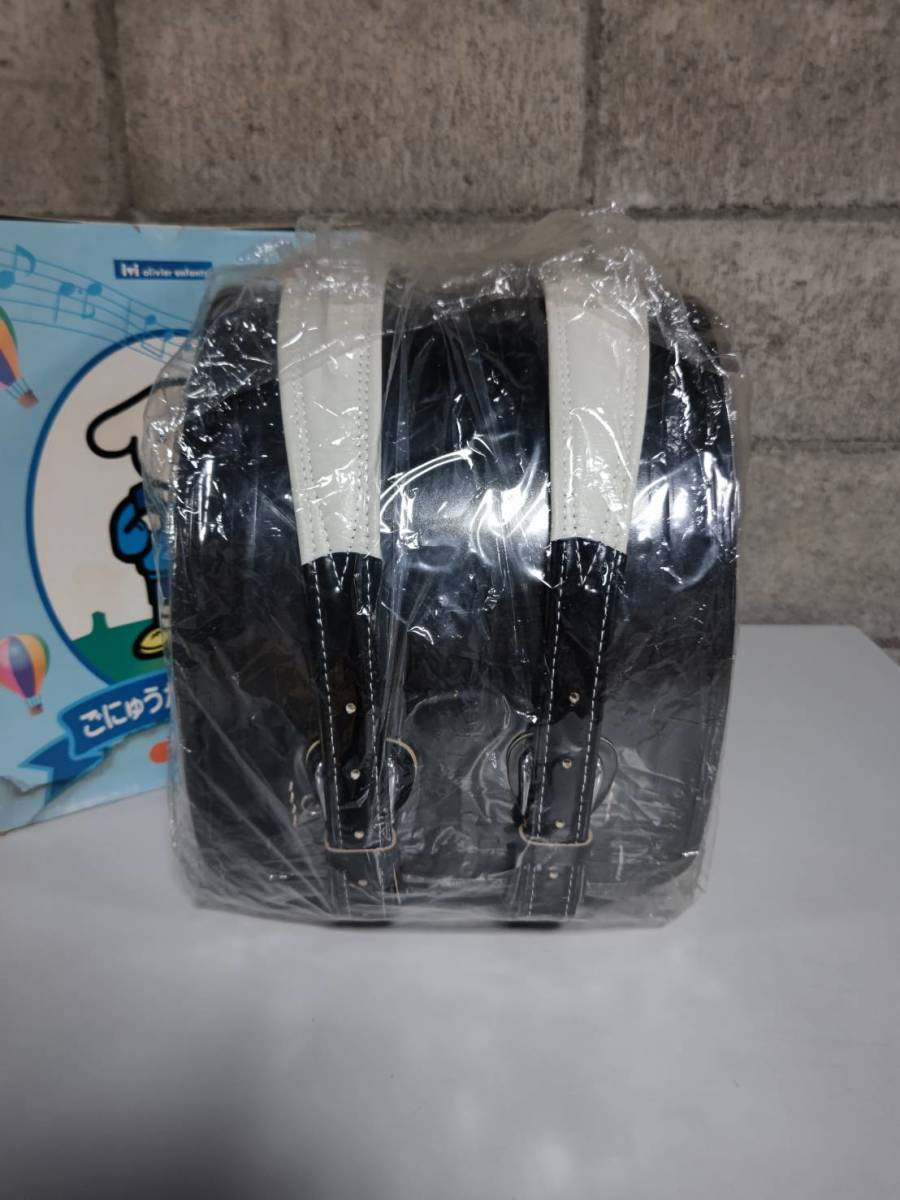 新作入荷，新作 新品未使用 ランドセル Made In Japan 重要部分手縫 社団法人日本鞄協会 皮革種類 牛革 デッドストック 黒色 男女兼用 小学1年生 入学