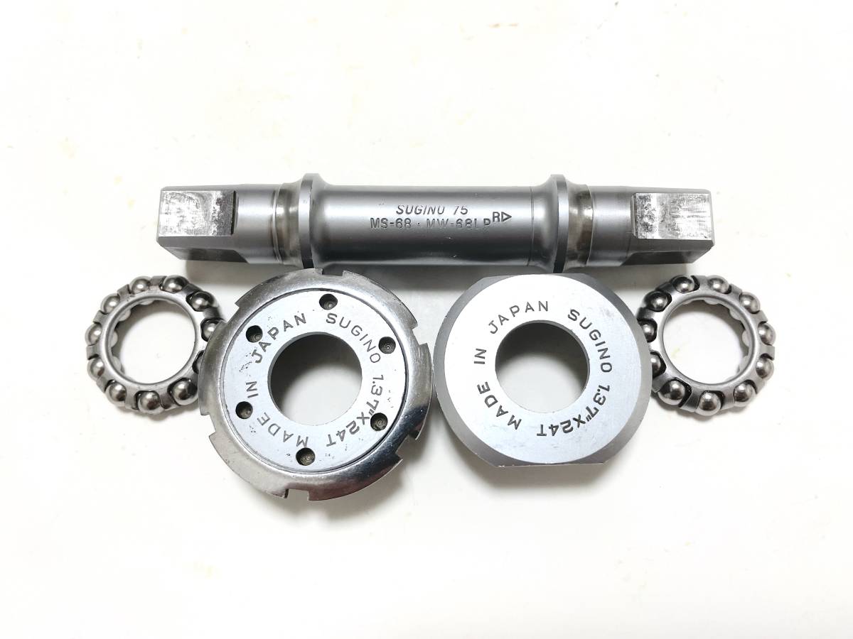 人気定番 SUGINO75 BB NJS JIS規格 1.37&times;24T MS-68 MW-68 検ピスト CINELLI Bianchi 3RENSHO CHERUBIM BLUE LUG RIVENDELL SURLY SUNTOUR(ビンテージパーツ)｜売買されたオークション情報、yahooの商品情報をアーカイブ公開 - オー ビンテージパーツ