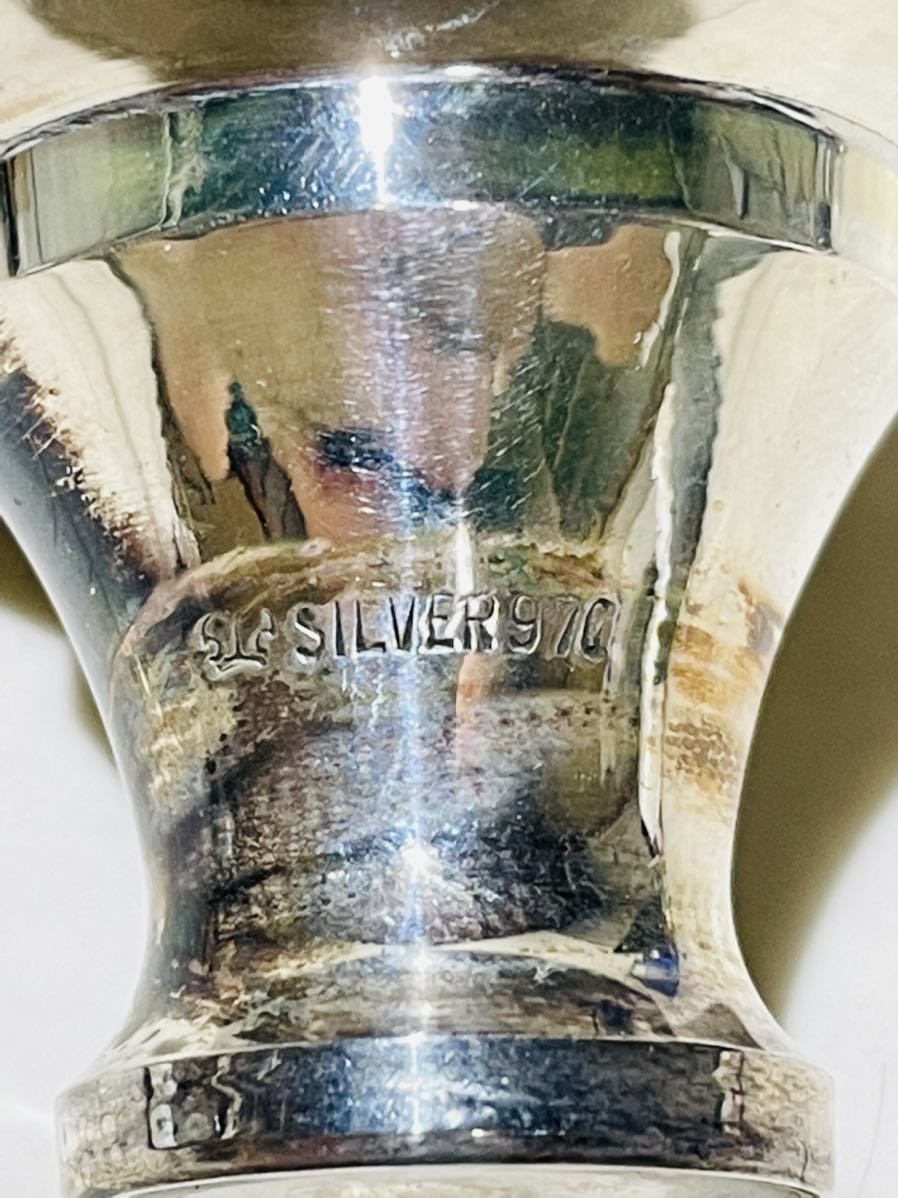 S/ SILVER 970 刻印 シルバー 銀製 トロフィー シルバーカップ