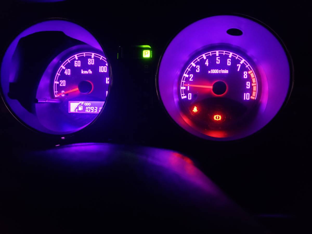 LED打ち替え加工作業】ミラジーノ L700S L710S 後期 メーターパネル