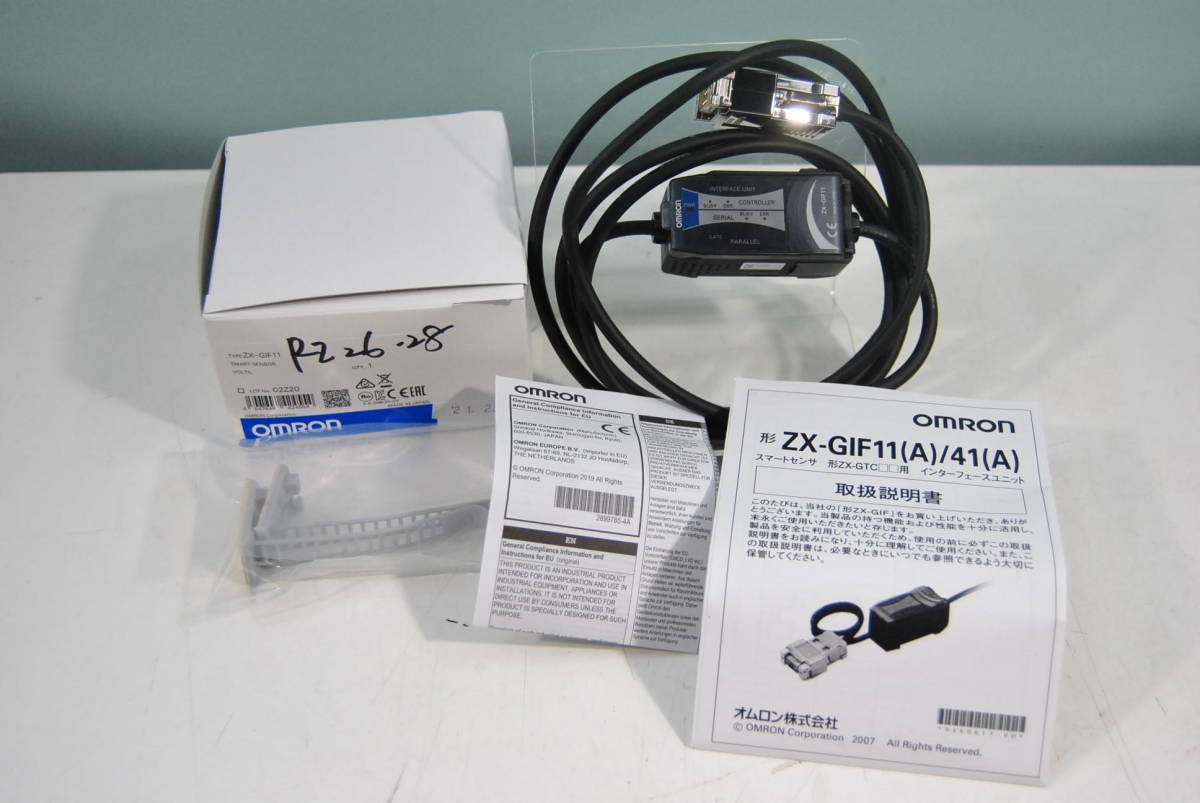 ②◎未使用 OMRON ZX-GIF11 スマートセンサ インターフェースユニット