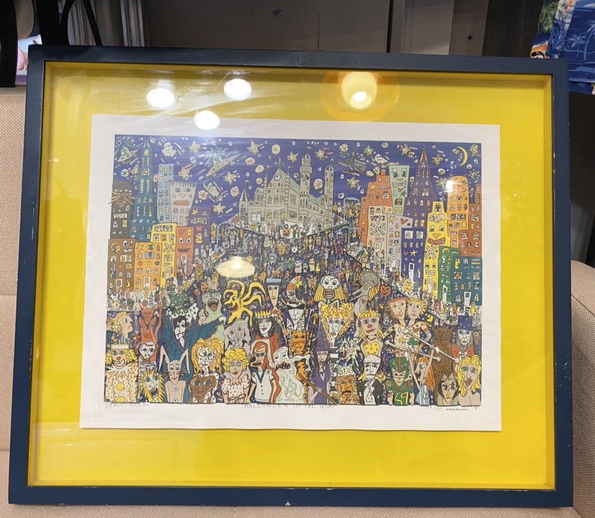 james rizzi ジェームス リジィ 額装ポスター ③ 【公式通販】